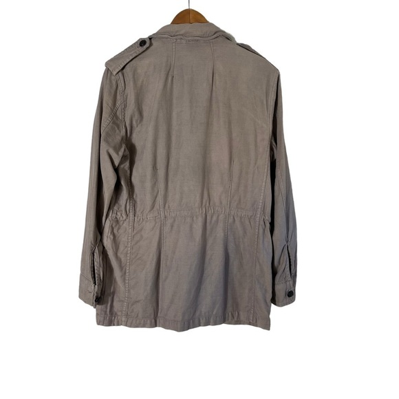 FREE PEOPLE Khaki Not Your Brothers Surplus Utility Jacket - Picture 4 of 11